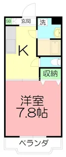 神奈川県秦野市三屋【マンション】の間取り