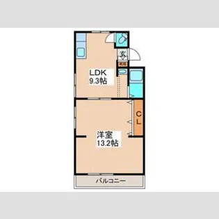 サンライズ藤井寺【2階】の間取り