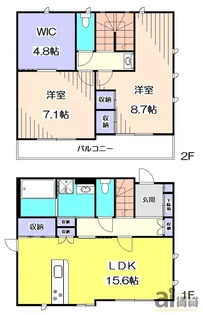 東京都練馬区富士見台4【一戸建】の間取り