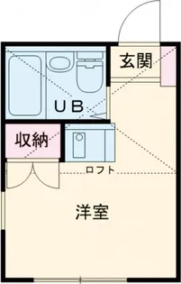 サンビレッジ飛田給【1階】の間取り