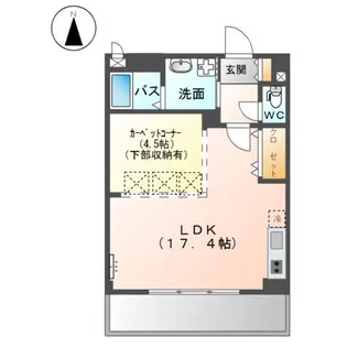 エーデルハイムIII【2階】の間取り