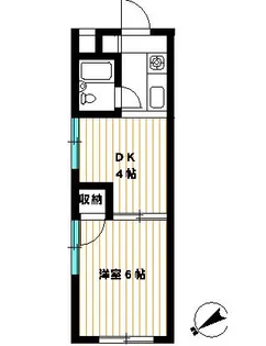 ピア桜上水【1階】の間取り