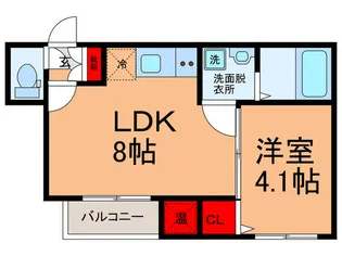 F asecia minos【3階】の間取り