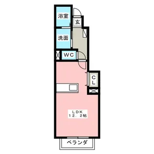 セレンディピティ【1階】の間取り