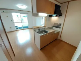 グリーンヒルうぐいすA【2階】のキッチン