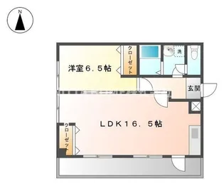 東野マンション【1階】の間取り