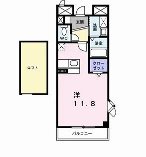 メゾン ド グラース N【2階】の間取り