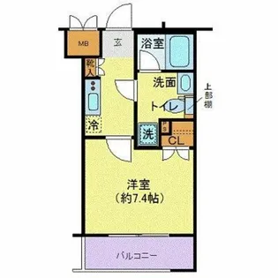 神奈川県川崎市高津区溝口2【マンション】の間取り