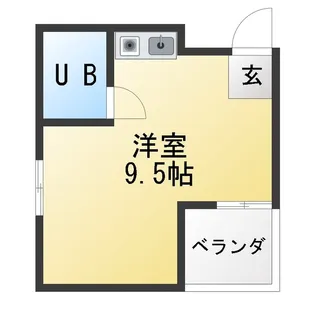 Wing香流【4階】の間取り