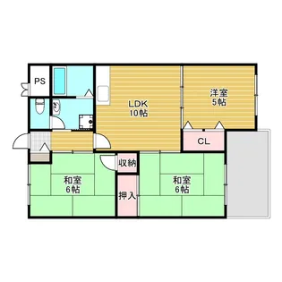 ロイヤルハイツ神田【1階】の間取り