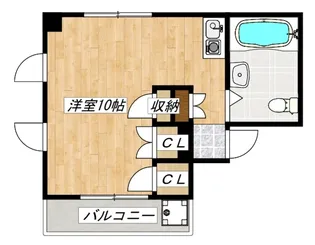 アルファビル【3階】の間取り
