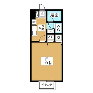 ハイツノア【2階】の間取り
