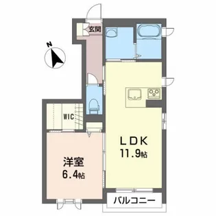福島県郡山市小原田2【アパート】の間取り