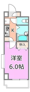 千葉県千葉市中央区末広4【マンション】の間取り