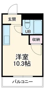 サンルームIII【3階】の間取り