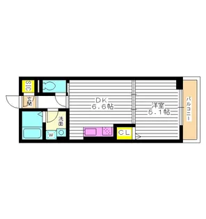 東京都練馬区高野台2【アパート】の間取り