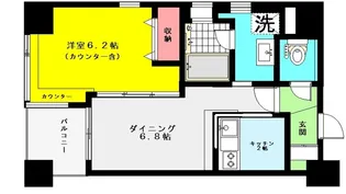 東京都江東区東陽4【マンション】の間取り