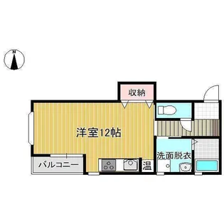 コア南館 東棟【1階】の間取り