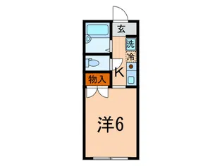 アイビ-白山【1階】の間取り