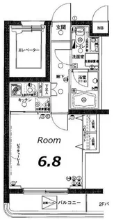 グリフィン・向ケ丘遊園【5階】の間取り