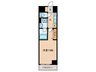 ユニバース大山【3階】の間取り