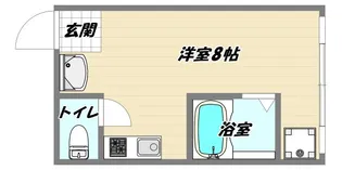 大阪府大阪市東淀川区淡路2【マンション】の間取り
