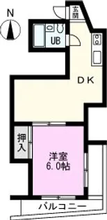 ベルハイツ依田【3階】の間取り