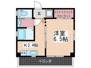 HANAMICHI.Bldg.【2階】の間取り