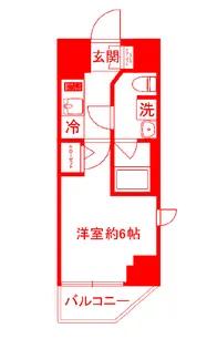 SHOKEN Residence横浜鶴見IV【2階】の間取り