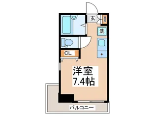 プランド-ル鶴見【2階】の間取り