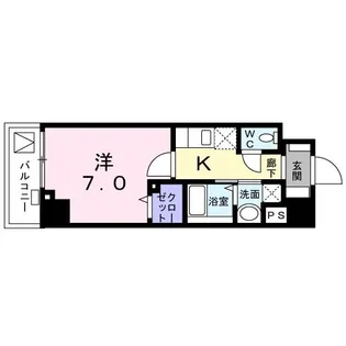 Lino asakusa【7階】の間取り