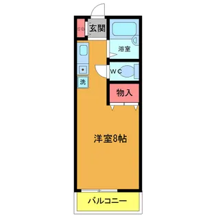 プレミール石井【2階】の間取り