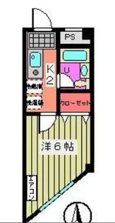 アーバンシティ・プルミエII【5階】の間取り