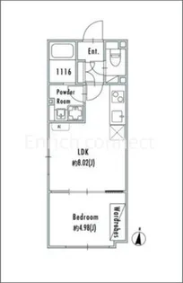 東京都世田谷区代田2【マンション】の間取り