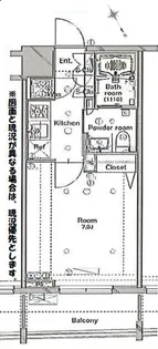 メイクスデザイン南青山【7階】の間取り