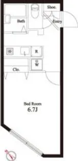 ZESTY千歳船橋【2階】の間取り