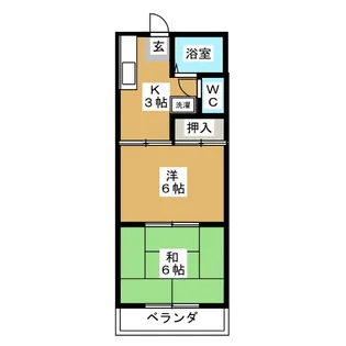 プルミエールマンション【5階】の間取り