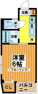 メゾンフラワー羽根木【2階】の間取り