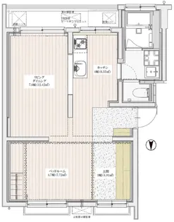 クロスシード戸越公園【4階】の間取り