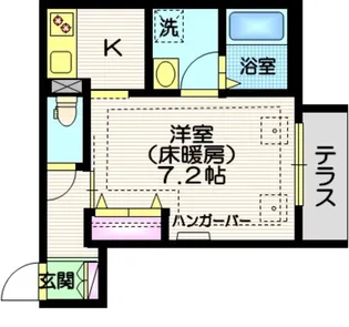 L.ディンプル江古田【1階】の間取り