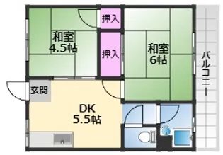 Olive Heights【4階】の間取り
