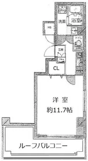 グランフォース蔵前【9階】の間取り