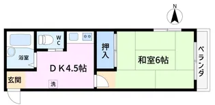 ハイムいづみ【2階】の間取り