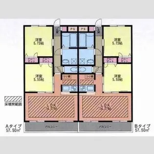 CCR2014【3階】の間取り