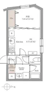 BLANCCOURT中野中央【3階】の間取り