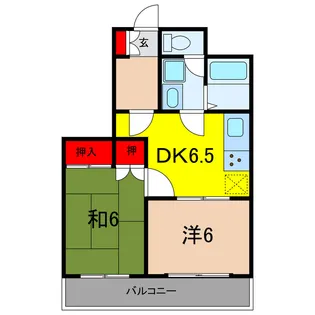 江藤マンション【3階】の間取り