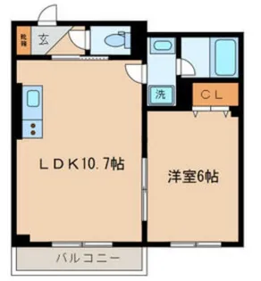 フォリア本郷【3階】の間取り