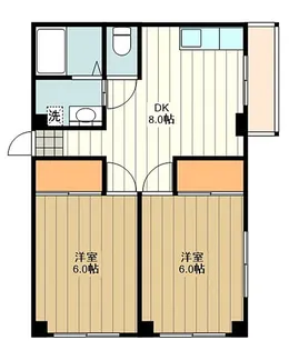 パークサイド三井【3階】の間取り