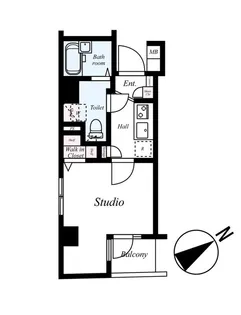 アーバイル文京本駒込【3階】の間取り