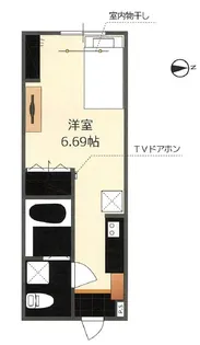 ソフィスコート吉島【1階】の間取り
